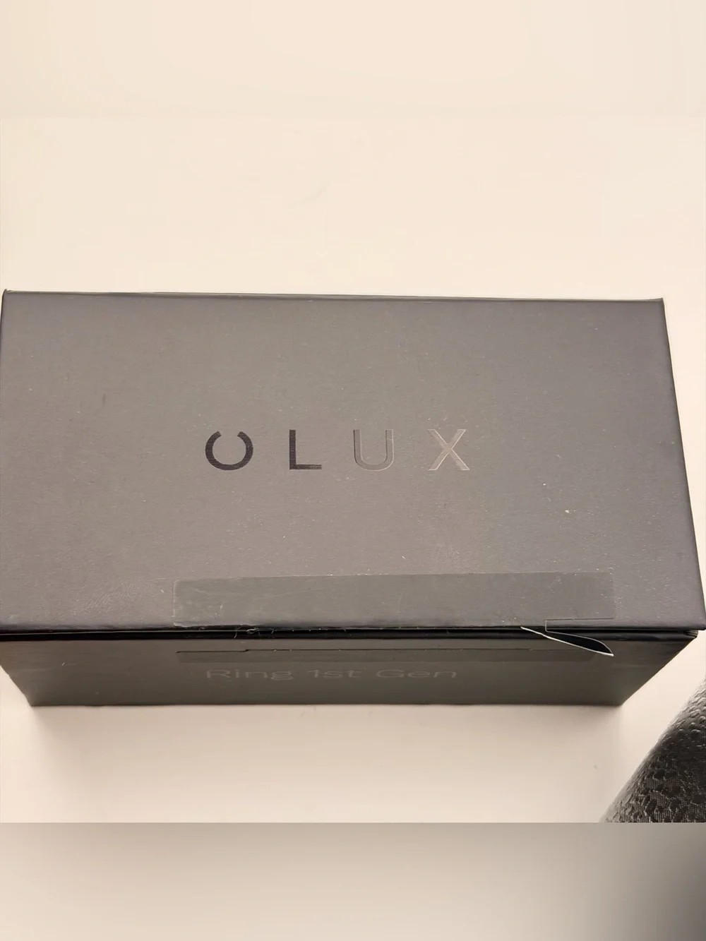 Olux Ring 1st Gen Gold Color Unique Size Open Box